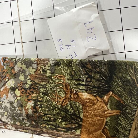 Elegant Deer Forest Mens Silk Tie Field Wear - Picture 4 of 4